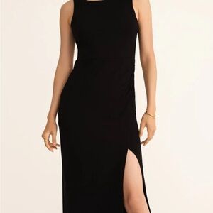 NWT Valencia midi dress Z supply black